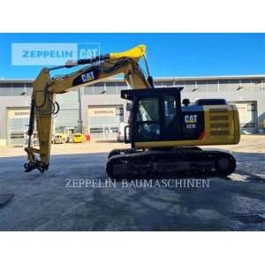 Caterpillar 323EL, Crawler Excavators, Construction