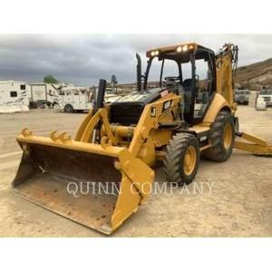 Caterpillar 450F, backhoe loader, Construction