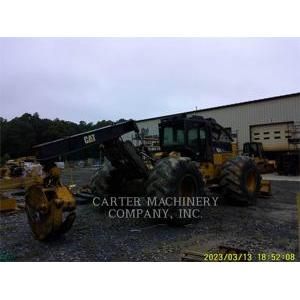 Caterpillar 545C, skidder, Forestry equipment