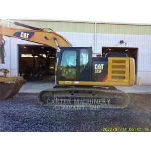 Caterpillar 323F, Crawler Excavators, Construction