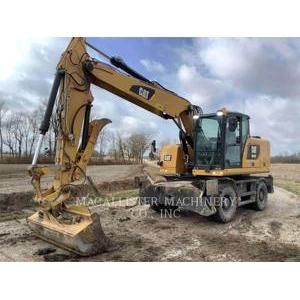 Caterpillar M318F, wheel excavator, Construction