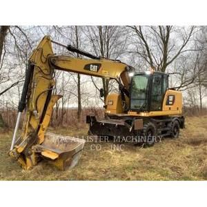 Caterpillar M318F, wheel excavator, Construction