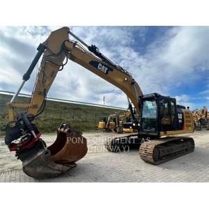 Caterpillar 323EL, Crawler Excavators, Construction