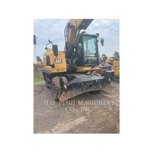 Caterpillar M316F, wheel excavator, Construction