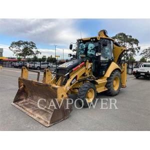 Caterpillar 432E, backhoe loader, Construction