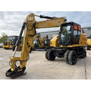 Caterpillar M318-07A, wheel excavator, Construction