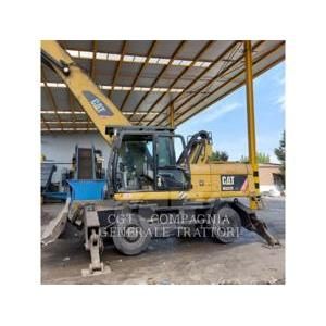 Caterpillar M322D MH, wheel excavator, Construction