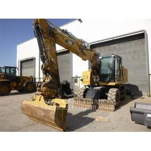 Caterpillar M316F, wheel excavator, Construction