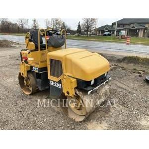 Caterpillar CB224E, Single drum rollers, Construction