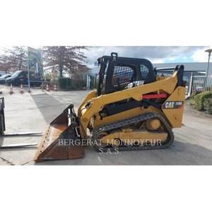 Caterpillar 259D, track loaders, Construction