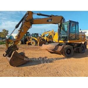 Caterpillar M313D, wheel excavator, Construction