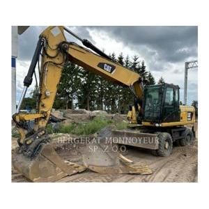 Caterpillar M318D, wheel excavator, Construction