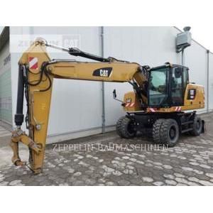 Caterpillar M320F, wheel excavator, Construction