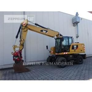 Caterpillar M320F, wheel excavator, Construction