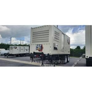 Caterpillar XQ 500, mobile generator sets, Construction