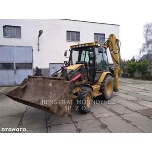 Caterpillar 428D, backhoe loader, Construction