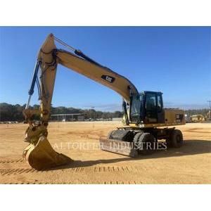 Caterpillar M322D, wheel excavator, Construction