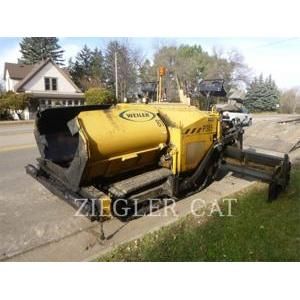 Weiler P385B, Asphalt Pavers, Construction