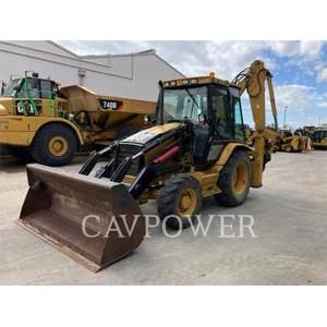 Caterpillar 432D, backhoe loader, Construction