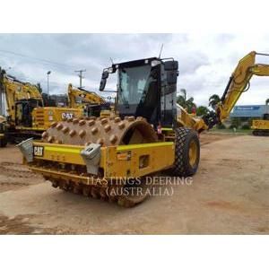 Caterpillar CS56BLRC, Single drum rollers, Construction