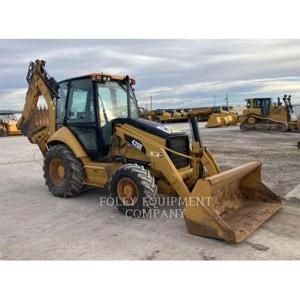 Caterpillar 420E, backhoe loader, Construction