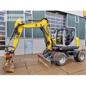 Wacker EW100, wheel excavator, Construction