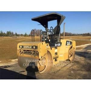 Caterpillar CB434D, Twin drum rollers, Construction