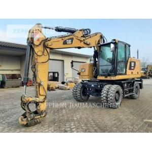 Caterpillar M318F, wheel excavator, Construction