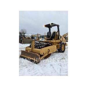 Caterpillar CP44, Single drum rollers, Construction