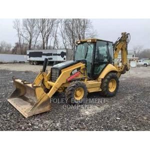 Caterpillar 420E, backhoe loader, Construction