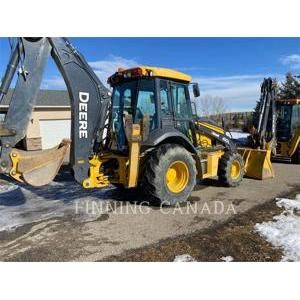 John Deere 322328, backhoe loader, Construction