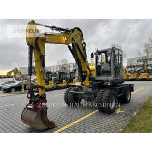 Wacker EW100, wheel excavator, Construction