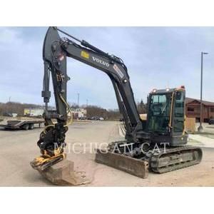 Volvo ECR88, Crawler Excavators, Construction