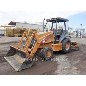 CASE 570M, backhoe loader, Construction