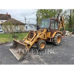 CASE 480D, backhoe loader, Construction