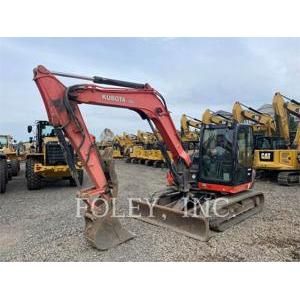 Kubota KX80-4S, Crawler Excavators, Construction