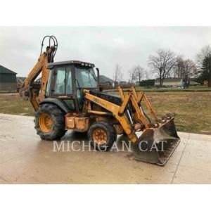 CASE 590SL, backhoe loader, Construction