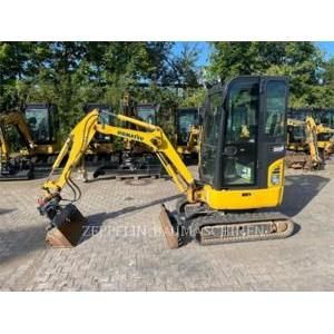 Komatsu PC16R, Crawler Excavators, Construction