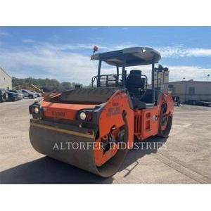 Hamm HD120IW-HF, Twin drum rollers, Construction