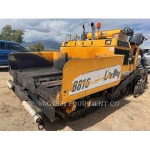 LeeBoy L8816 T, Asphalt Pavers, Construction