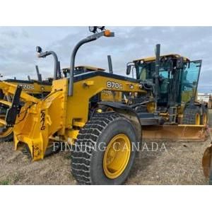 John Deere 870G, motor graders, Construction