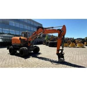 Wacker EW100, wheel excavator, Construction