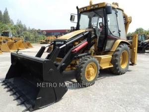 Caterpillar 428C, backhoe loader, Construction