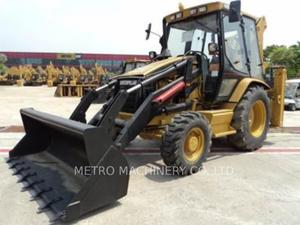 Caterpillar 428C, backhoe loader, Construction