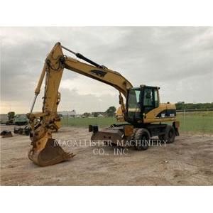 Caterpillar M316C, wheel excavator, Construction