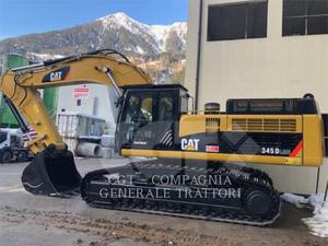 Caterpillar 345D, Crawler Excavators, Construction