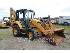 Caterpillar 416 F 2, Construction