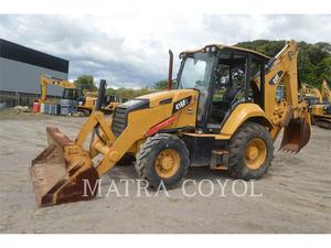 Caterpillar 416 F 2, backhoe loader, Construction