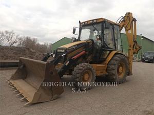 Caterpillar 438CAWS, backhoe loader, Construction