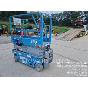 Genie 1930E, lift - scissor, Construction
